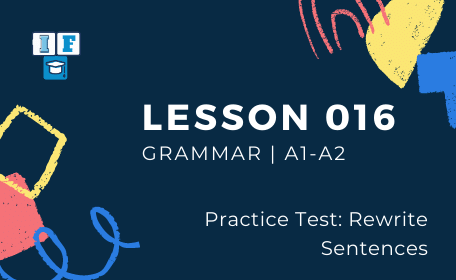 Lesson 016 A1-A2